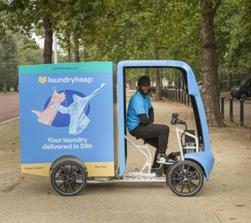 Laundryheap delivery vehicle news 360x320