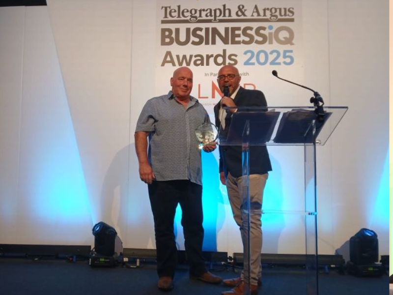 Christeyns has been awarded the Sustainability Award at the recent Bradford Business Awards